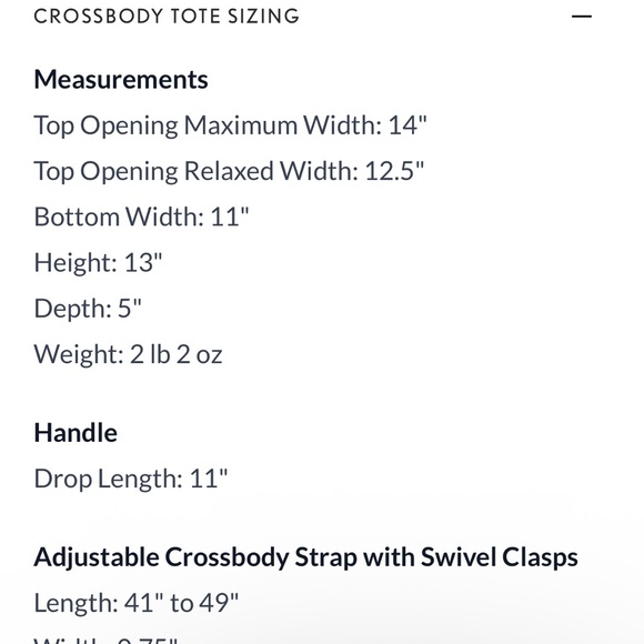 Portland Leather Crossbody Tote - Picture 4 of 4